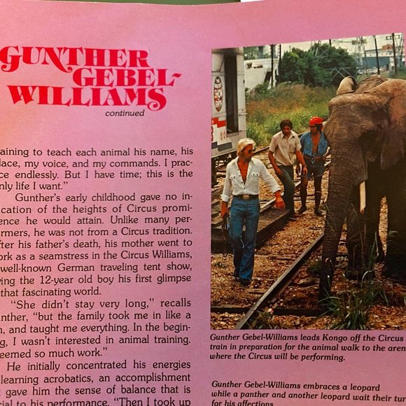 Vintage Ringling Brothers 1977 Circus Show Book - Picture 8 of 16